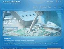 Tablet Screenshot of innovaition.be